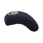 GoPlayer チェック柄 3D アイアン セット (オール ブラック)