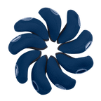 GoPlayer 3D ゴルフ アイアン セット (オール ネイビー ブルー)