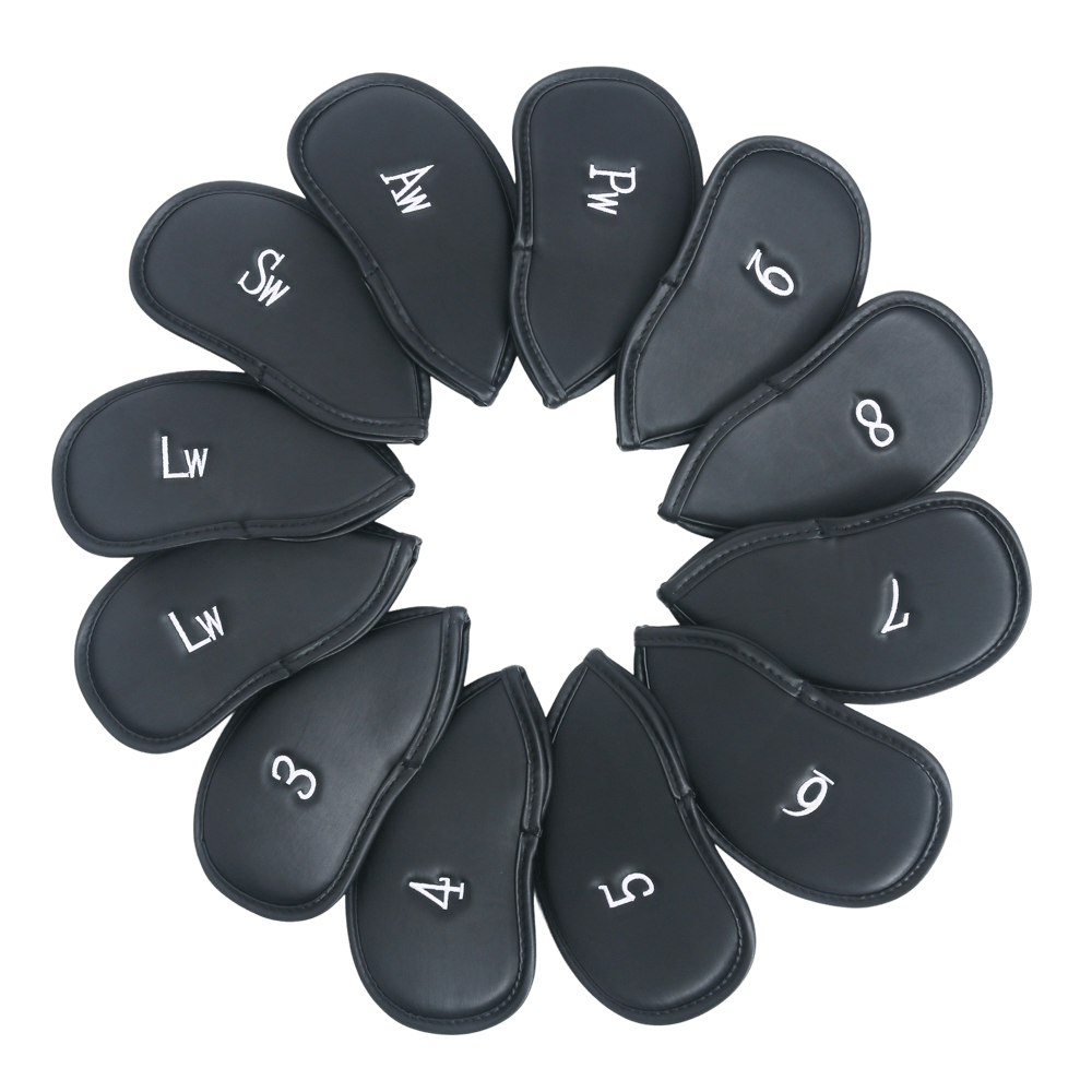 GoPlayer 高爾夫數字鐵桿套組 (黑)