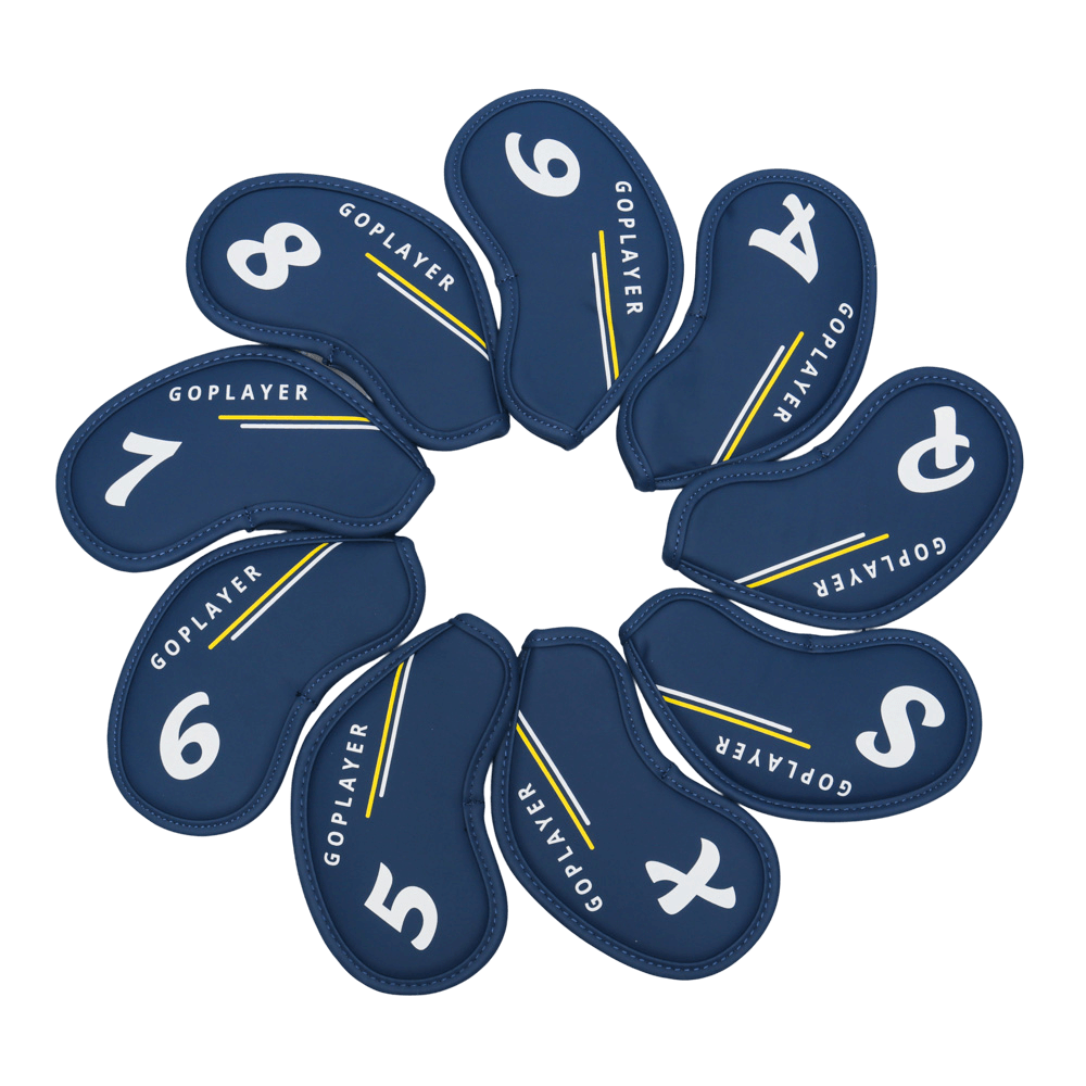 GoPlayer Matte Leather Iron Set (Navy Blue)