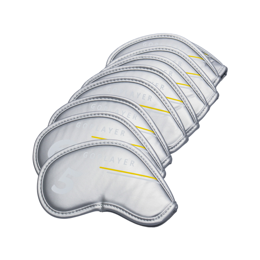 GoPlayer マットレザー アイアンセット (シルバー)