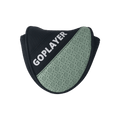GoPlayer 型押しビッグCパターカバー(ライトグリーン)