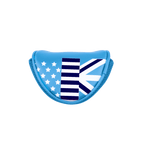 GoPlayer Putter Cover Small C Western Flag (Light Blue)