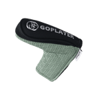 GoPlayer 型押しL型パターカバー(ライトグリーン)