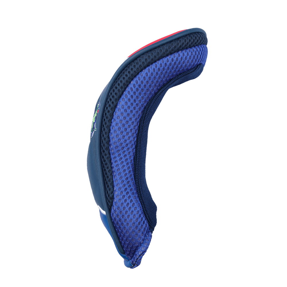 GoPlayer ブルー マグパイ アイアンとウッド カバー (レッド)