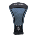 GoPlayer embossed No. 1 wood cover (dark blue)