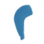 GoPlayer ドライバー カバー 西の国旗 (ライトブルー)