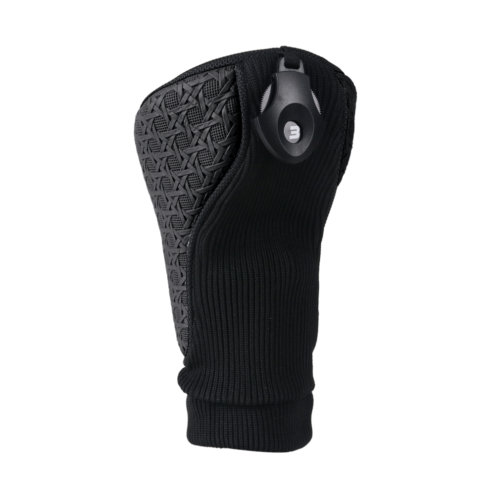 GoPlayer Embossed Fairway Wood Headcover (Black)
