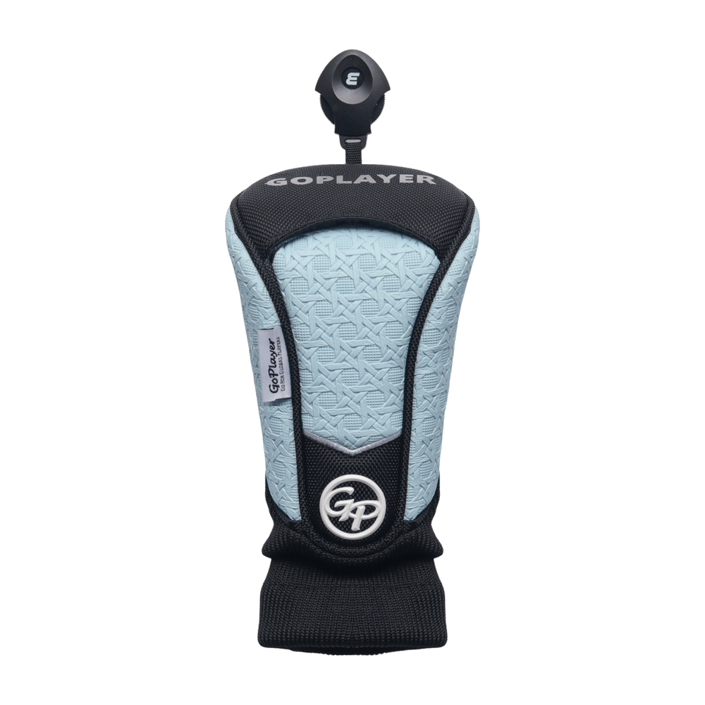 GoPlayer エンボス加工フェアウェイウッドカバー（ライトブルー）