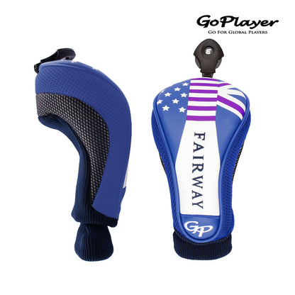 GoPlayer Pole Cover Western Flag Sapphire Blue