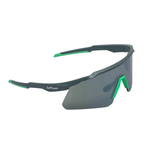 GoPlayer sports sunglasses (silver frame with mercury plated)
