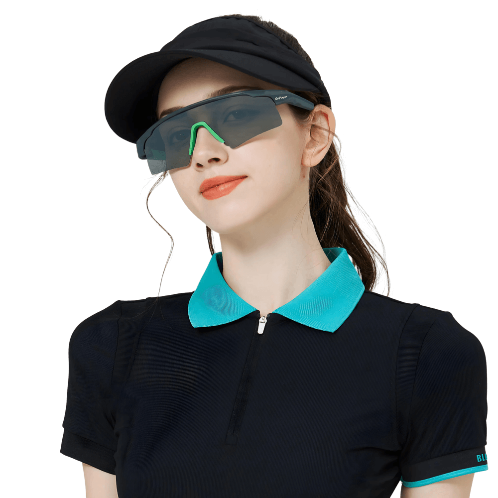 GoPlayer スポーツサングラス（水銀メッキのシルバーフレーム）