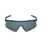 GoPlayer スポーツサングラス（ブルーフレーム、水銀メッキレンズ）