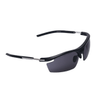 GoPlayer 軽量サングラス（サンドブラックフレーム、グレーレンズ）