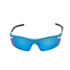 GoPlayer 軽量サングラス（ライトブルーのフレーム、ブルーのレンズ）