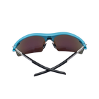 GoPlayer 軽量サングラス（ライトブルーのフレーム、ブルーのレンズ）