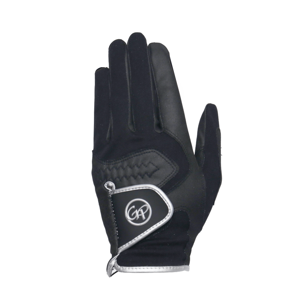 GoPlayer FlexFit ゴルフグローブ（ブラック）