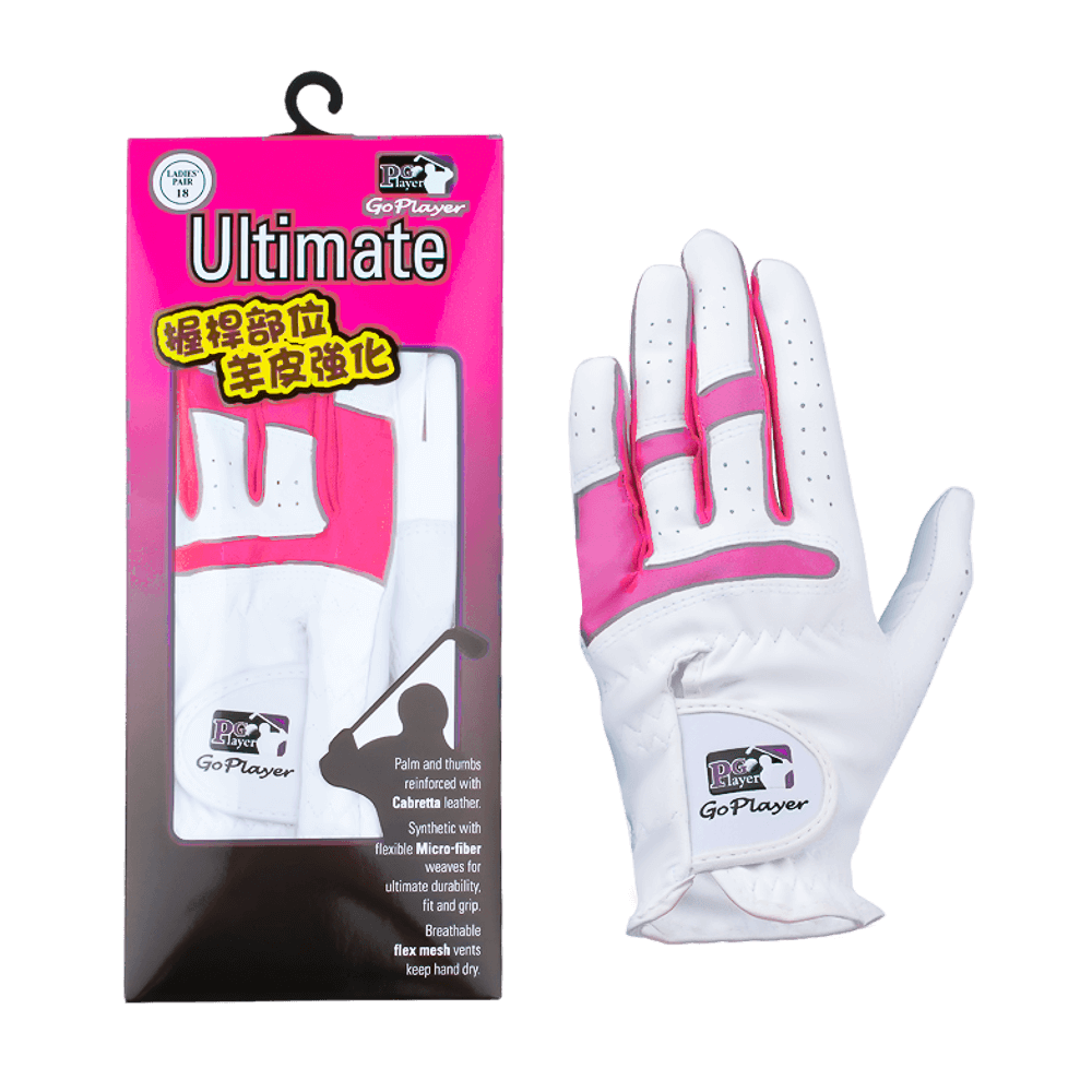 GoPlayer Ladies Golf Glove White