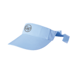 GoPlayer レディース リボン中空帽子 (ピンク ブルー)