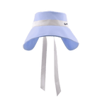 GoPlayer レディース 大きなつば 折りたたみサンハット (ライトブルー)
