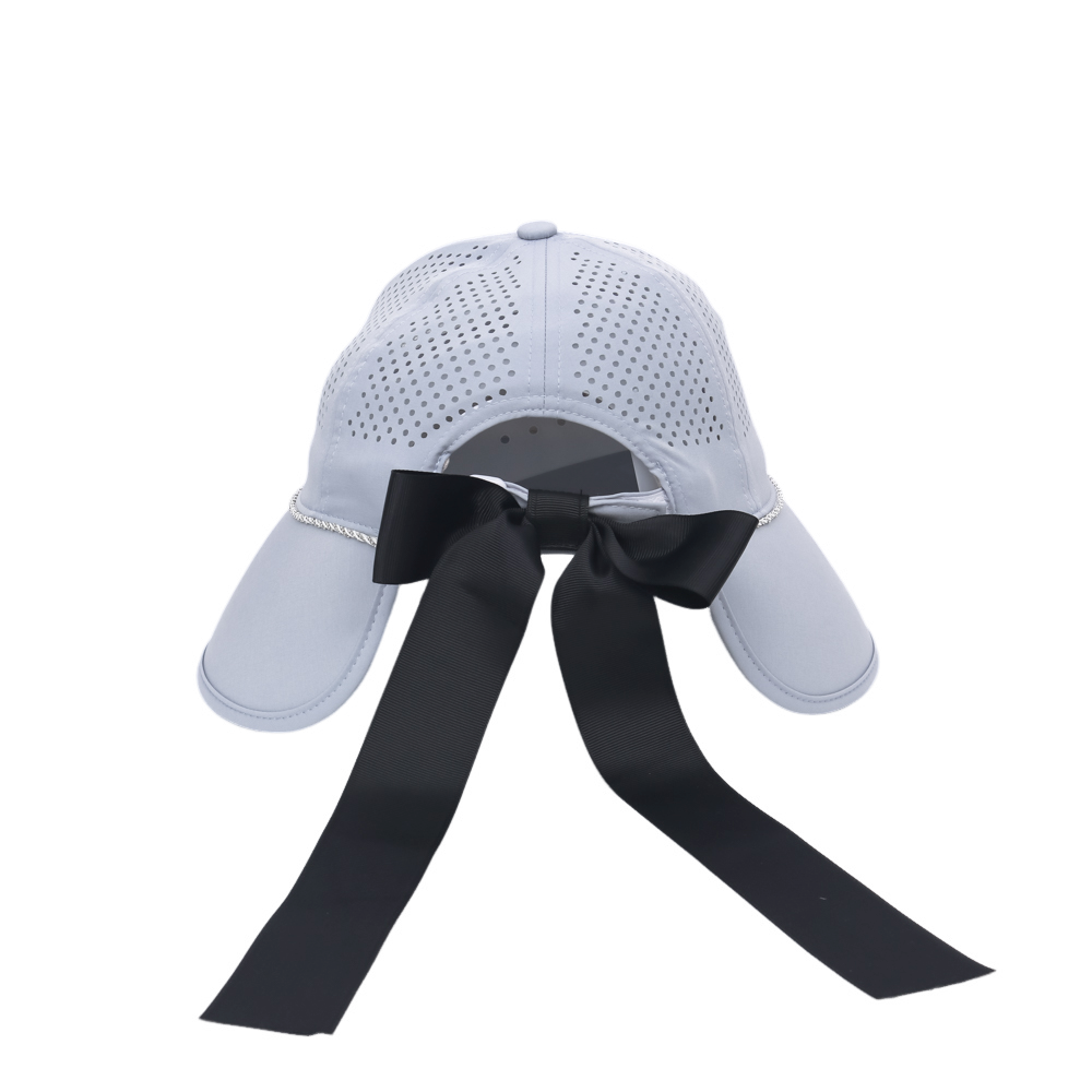 GoPlayer レディース つば広ゴルフキャップ (ライトブルー)