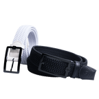 GoPlayer メンズ ゴルフ エラスティック ベルト (ブラック)