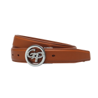 GoPlayer Women's Top Grain Leather Belt (Taupe)