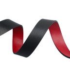 GoPlayer Women's Head Reversible Belt (Black and Red)