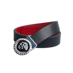 GoPlayer Women's Head Reversible Belt (Black and Red)