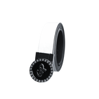 GoPlayer女轉頭雙面用皮帶(黑白)