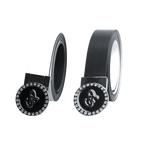 GoPlayer女轉頭雙面用皮帶(黑白)