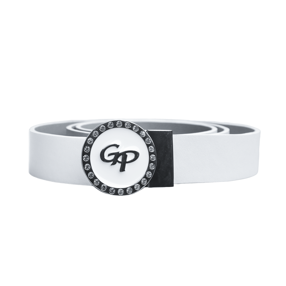 GoPlayer Women's Head Reversible Belt (Silver)