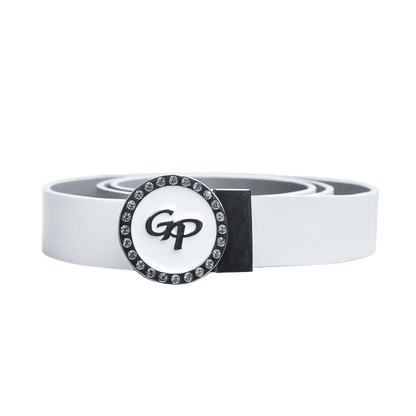 GoPlayer Women's Head Reversible Belt (Silver)