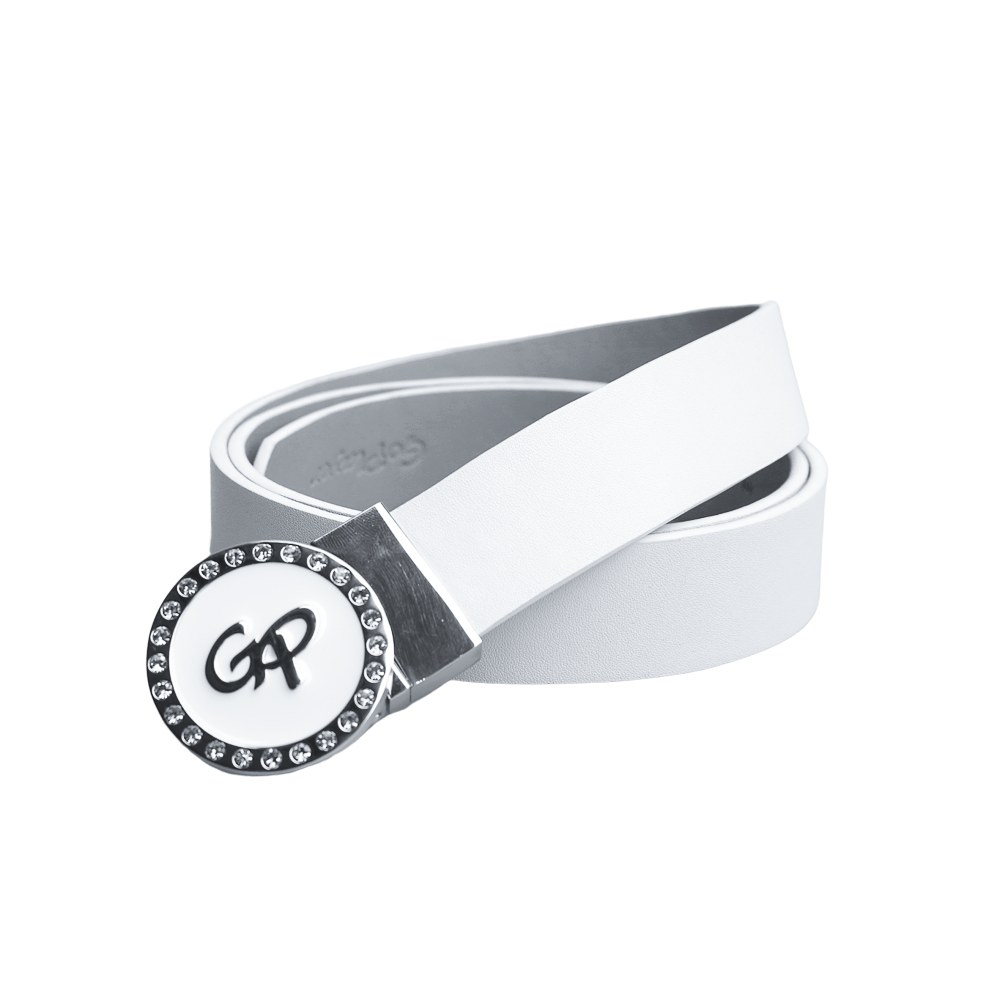 GoPlayer Women's Head Reversible Belt (Silver)