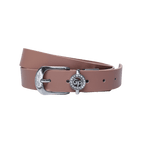 GoPlayer Women's Horseshoe Buckle Golf Belt (Dark Pink)
