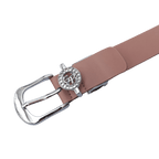 GoPlayer Women's Horseshoe Buckle Golf Belt (Dark Pink)