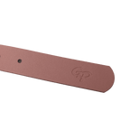 GoPlayer Women's Horseshoe Buckle Golf Belt (Dark Pink)