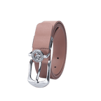 GoPlayer Women's Horseshoe Buckle Golf Belt (Dark Pink)