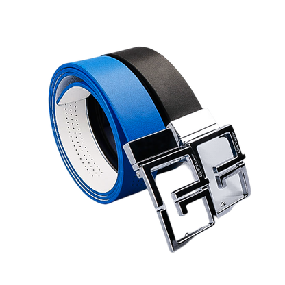 GP35mm double-sided buckle belt (dark blue/black)