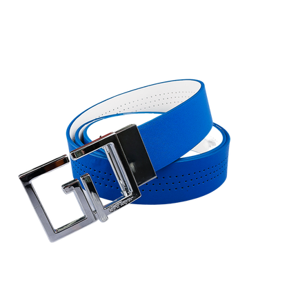 GP35mm double-sided buckle belt (color blue/white)