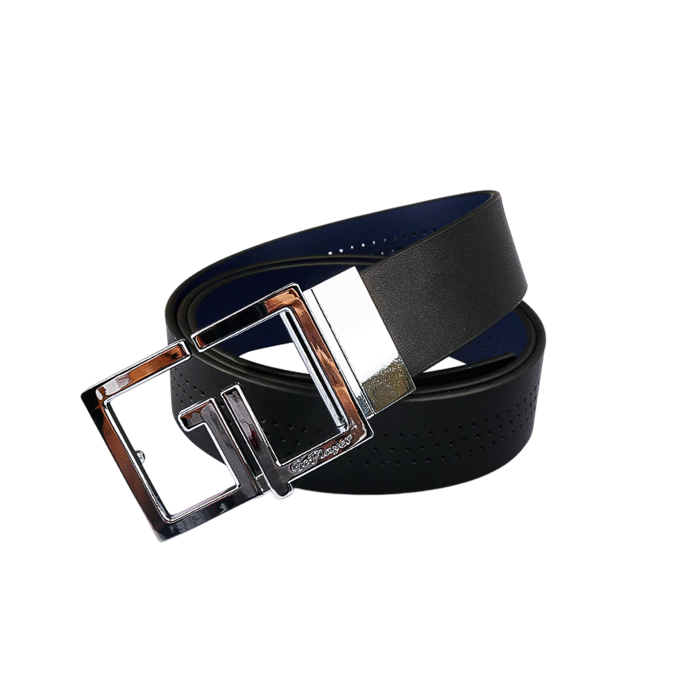 GP35mm double-sided buckle belt (dark blue/black)