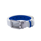 GoPlayer double-sided rotating buckle belt (white royal blue)
