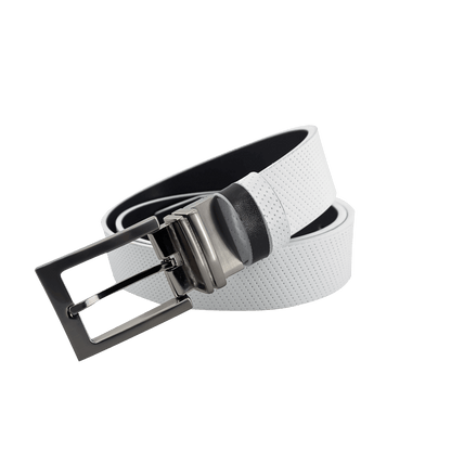 GP35mm double-sided buckle belt (white/black)