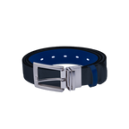 GP35mm double-sided buckle belt (black/sapphire blue)
