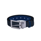 GoPlayer 35mm 両面バックルベルト（ブラック/ネイビーブルー）