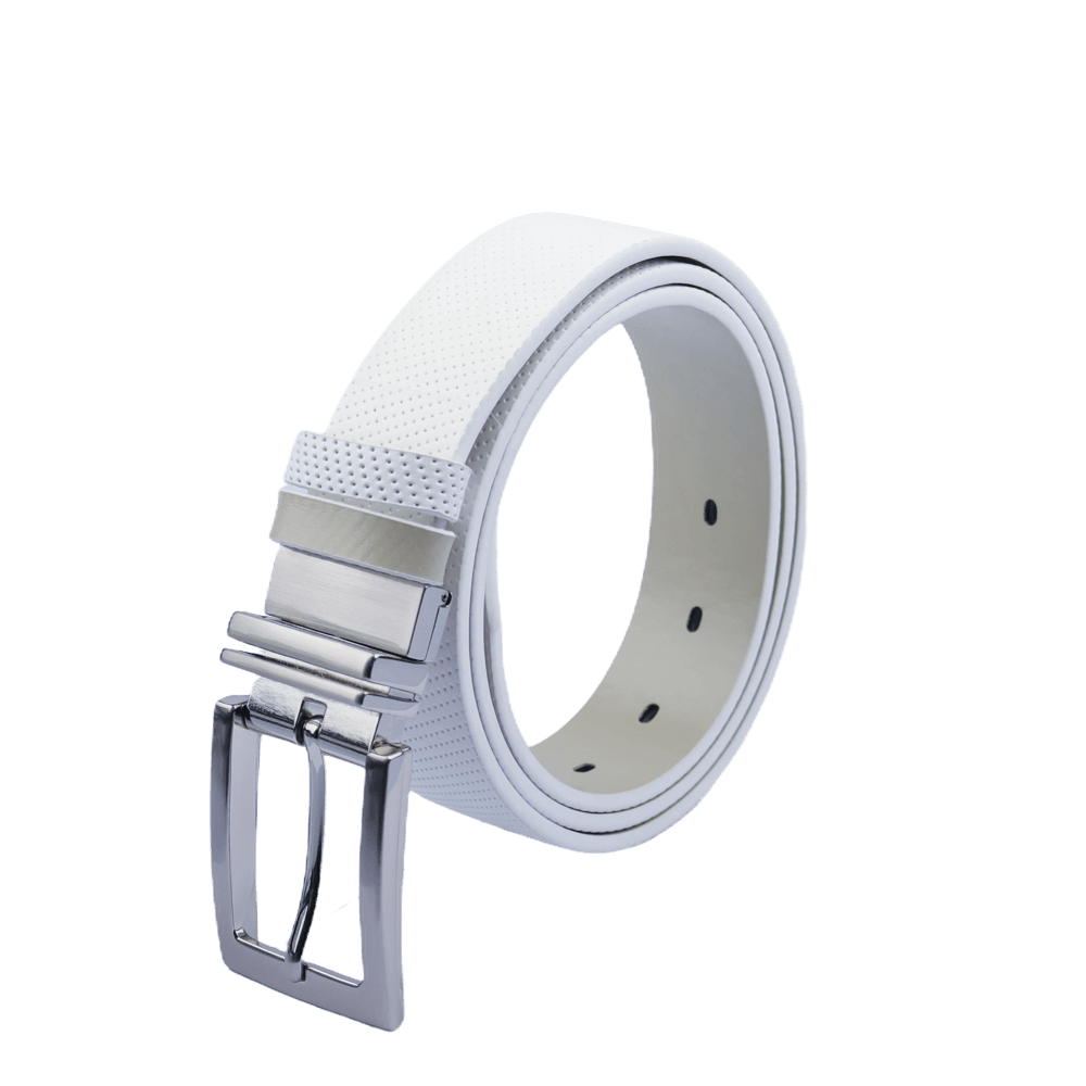 GoPlayer 35mm Reversible Buckle Belt (White/M)