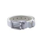 GoPlayer 35mm リバーシブル バックル ベルト (ホワイト/M)