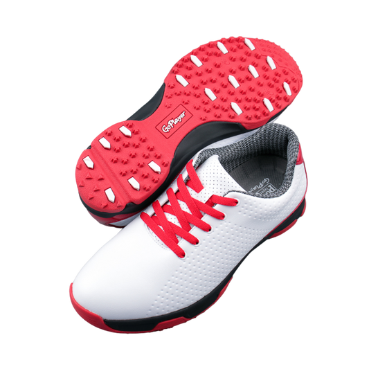 GoPlayer golf dual-use men's shoes (white and red)