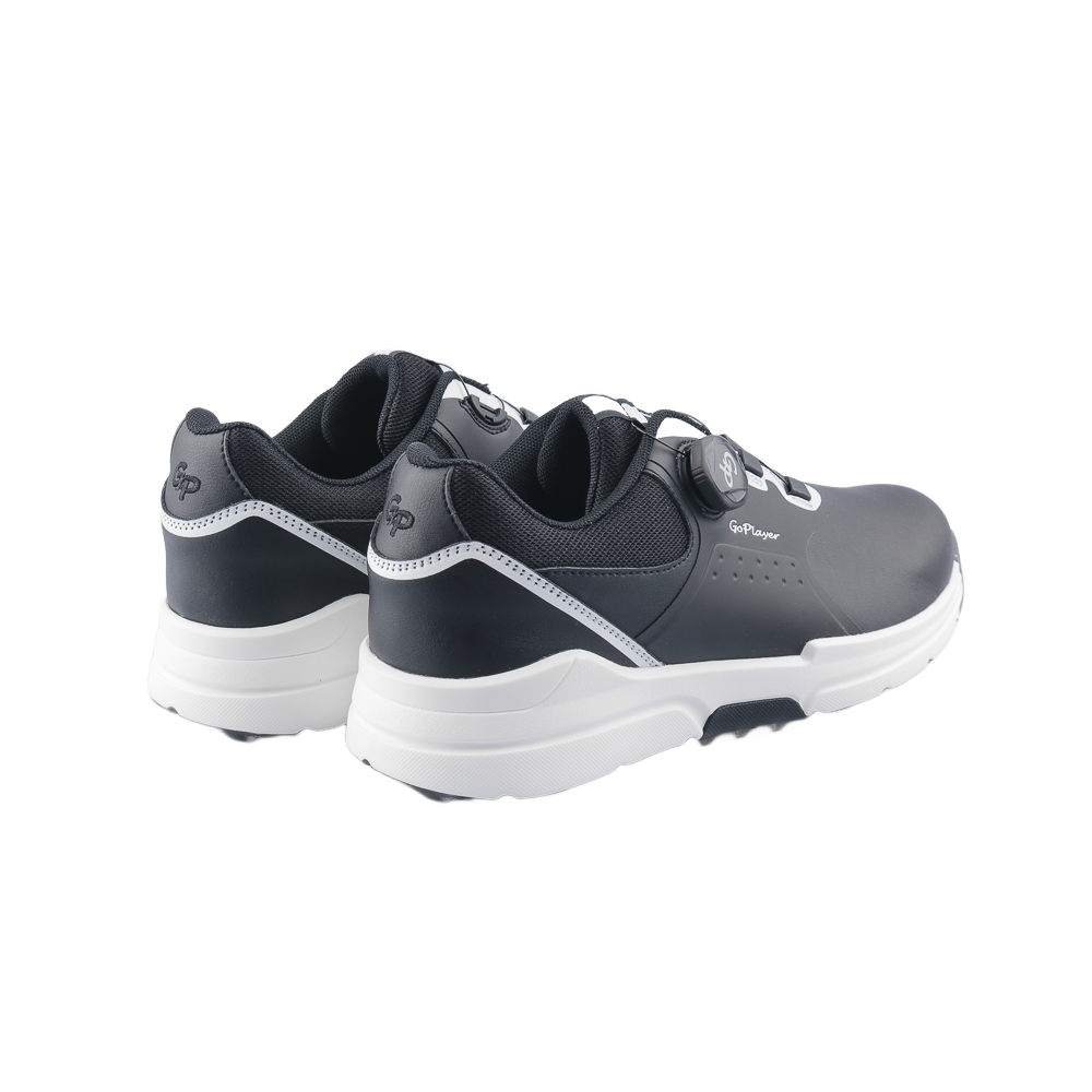 GoPlayer EliteLinks Golf Professional Men's Shoes (Black)