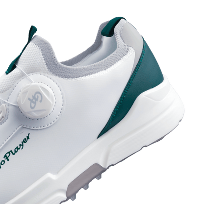 GoPlayer EliteLinks Golf Knob Men's Shoes (White)